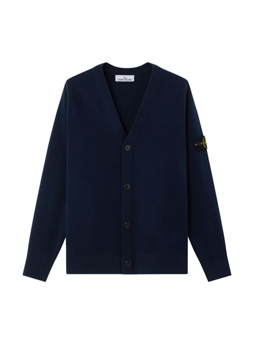 Cardigan con scollo a V STONE ISLAND | 5100065S00B4V0020